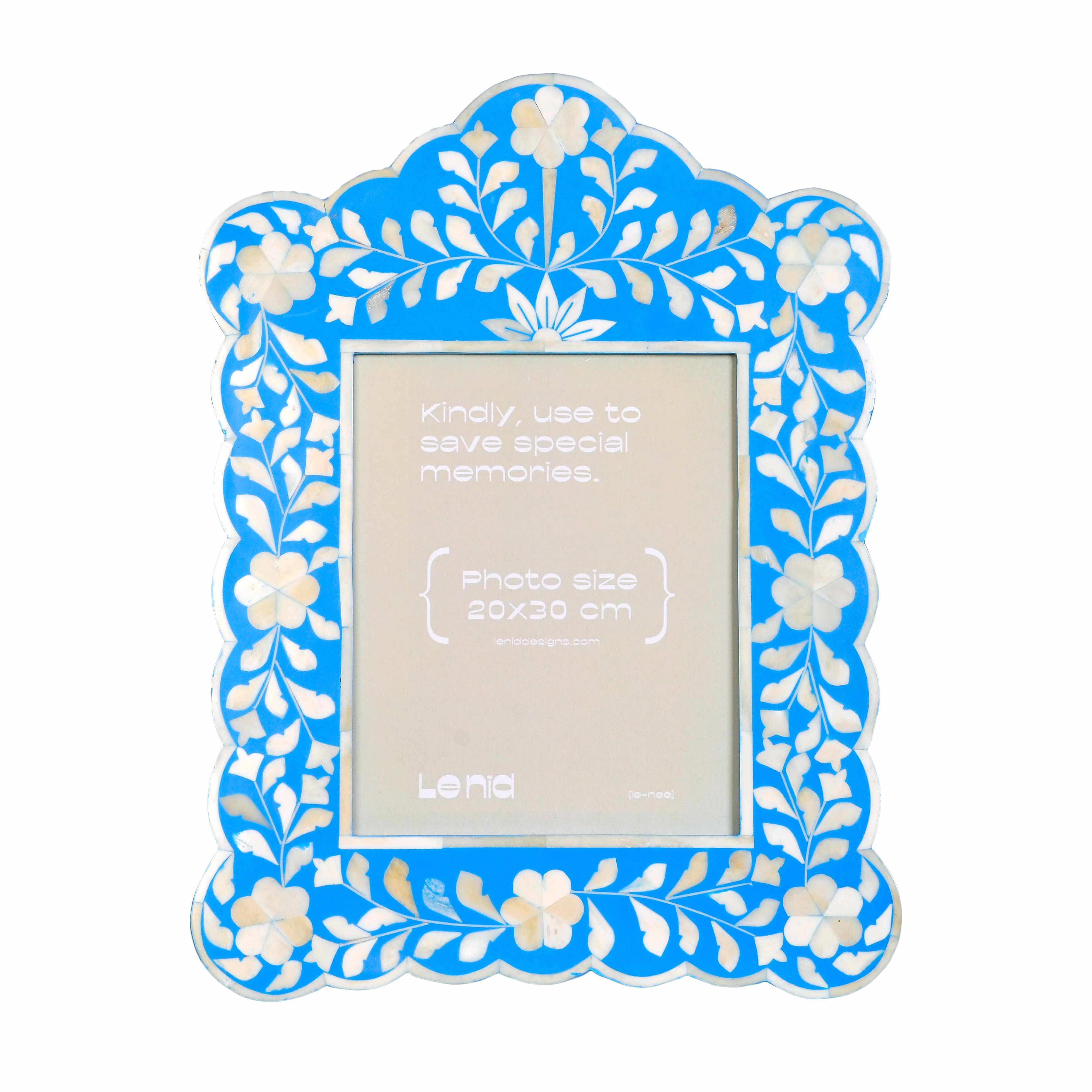Blue Moroccan Frame 0