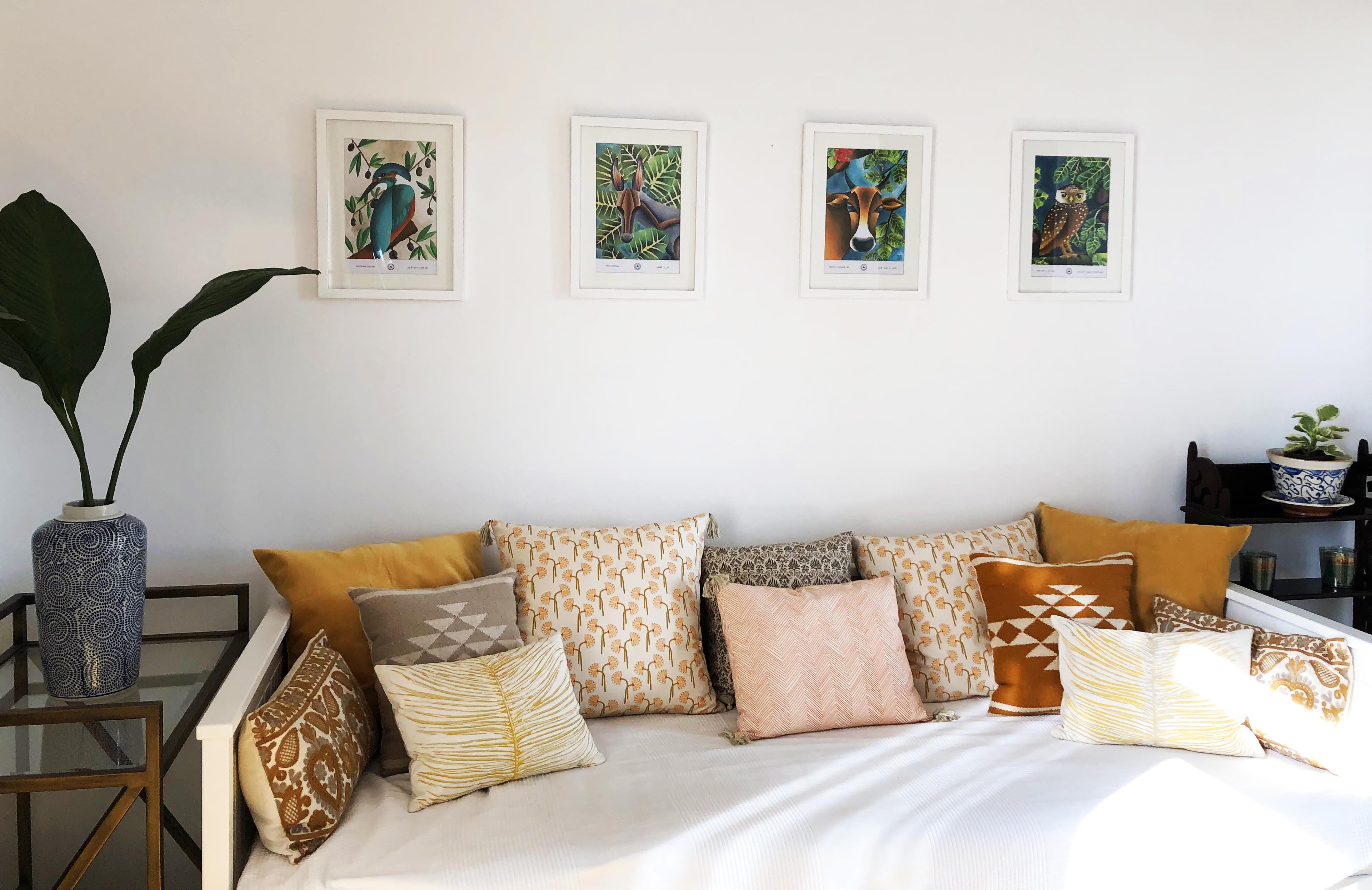 Little Owl & Fig Tree Framed Fine Art Giclée Print 1