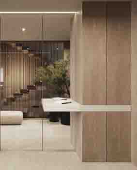 Cladding X Naguib With Mirror & Floating Drawer 0