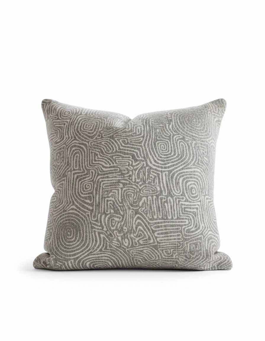 Baby Aztec Cushion in Beige & Grey 0