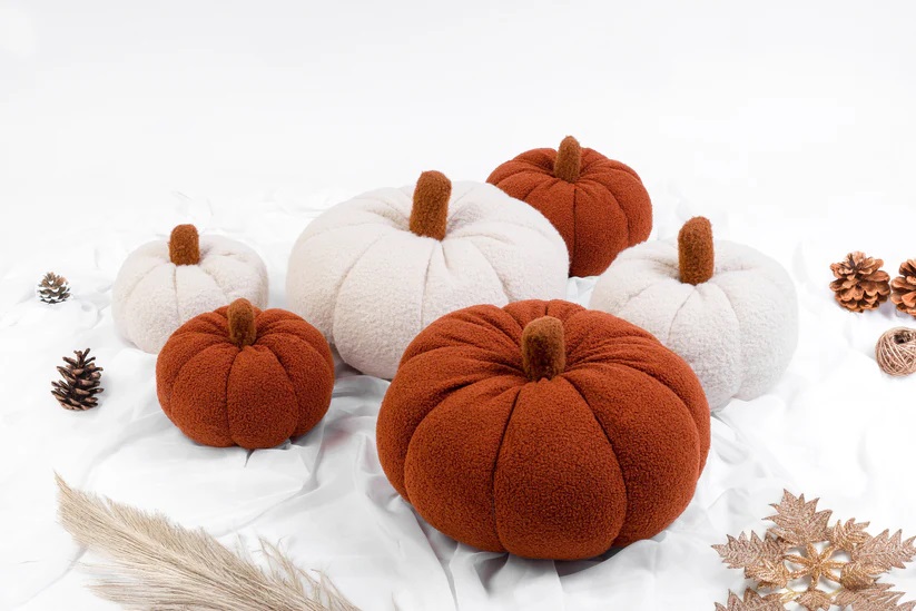 Pumpkin Cushion - Terracotta 6