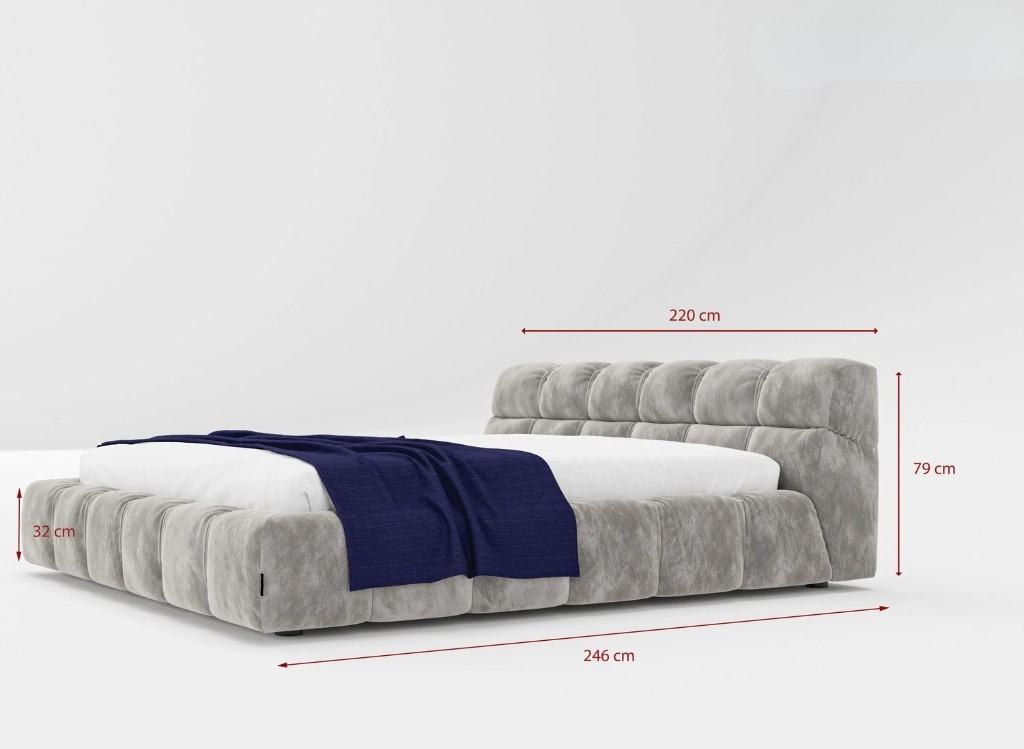 Dannisha Natural Wood Bed II - Hippo 174 3