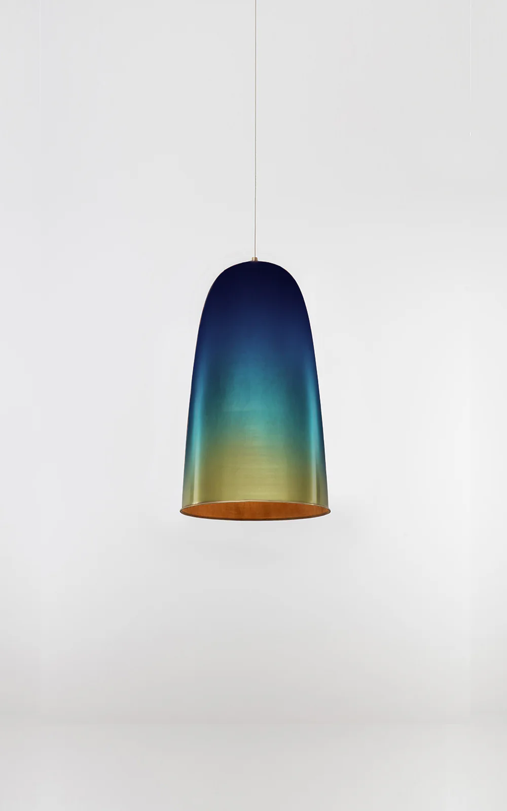 Lungo Suspension - Small - Peacock Blue Finish 0