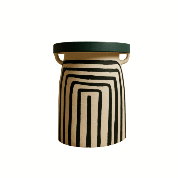 Verdant Ceramic Side Table 0