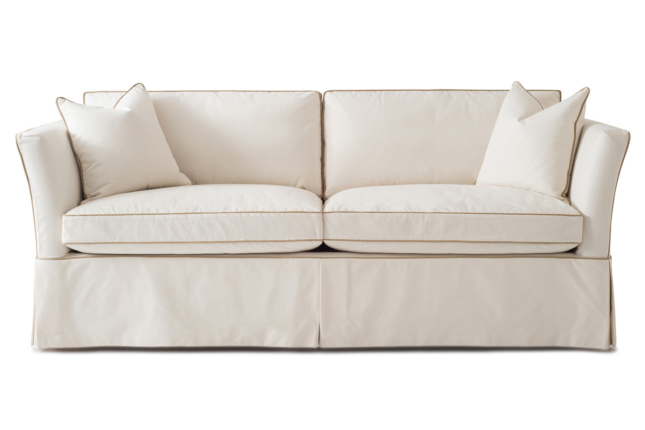 Gaia 2 Seater (220 cm) Slip Cover Sofa 0