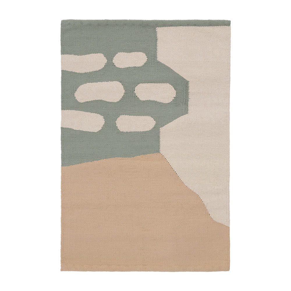 Mint Bricks Bath Mat 0