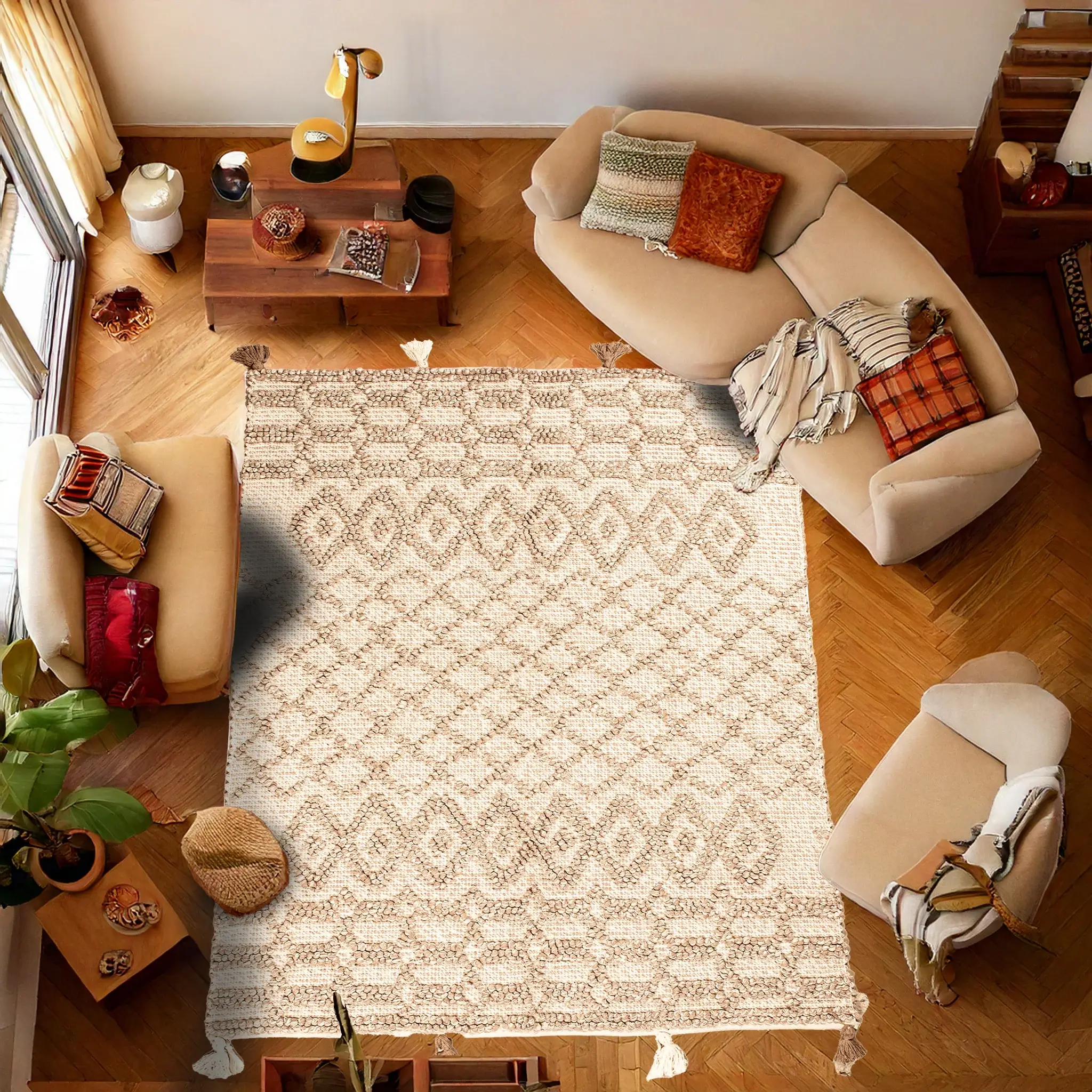 يازا - سجادة كليم قطن يدوي 2