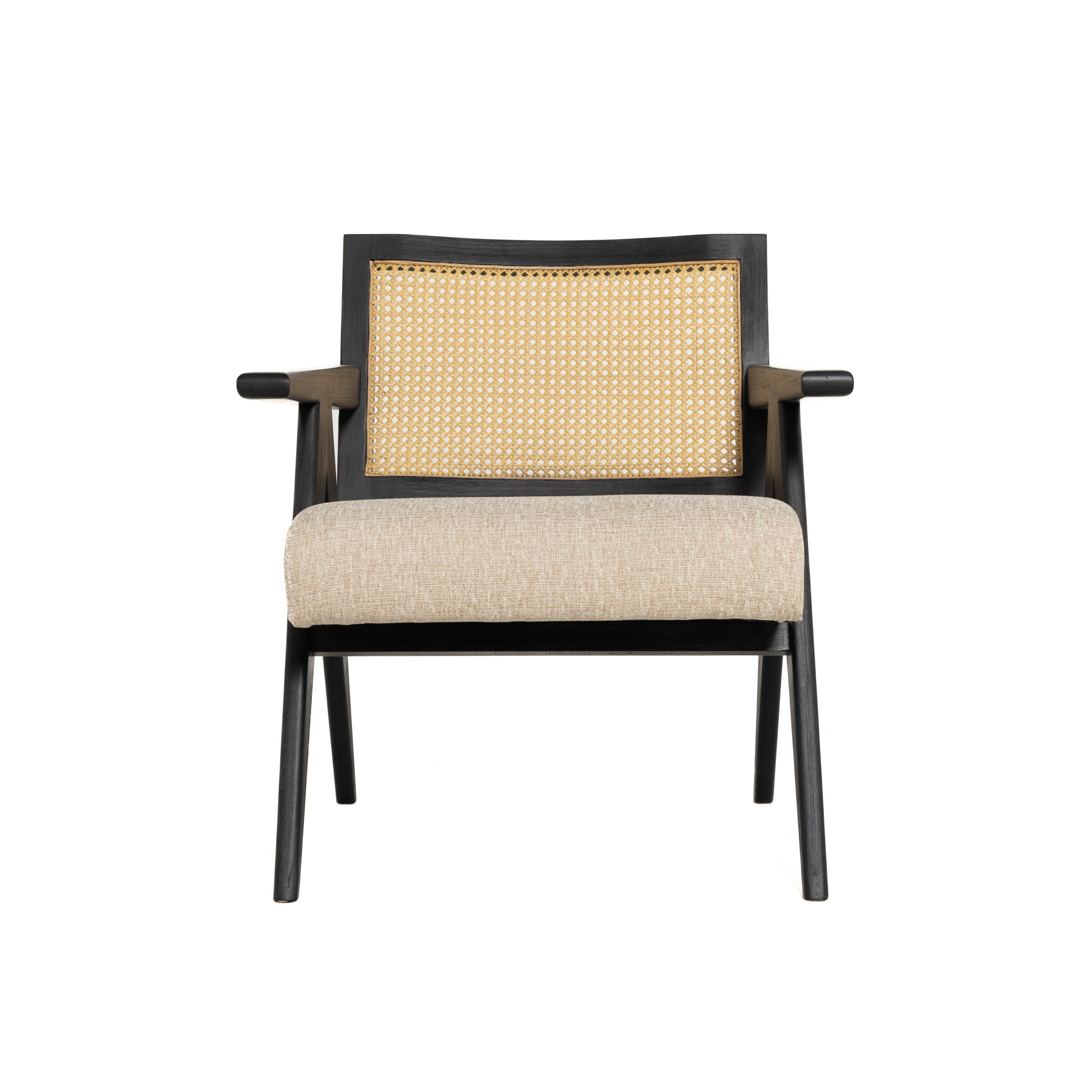 Kelly Cane Upholstered Armchair 0