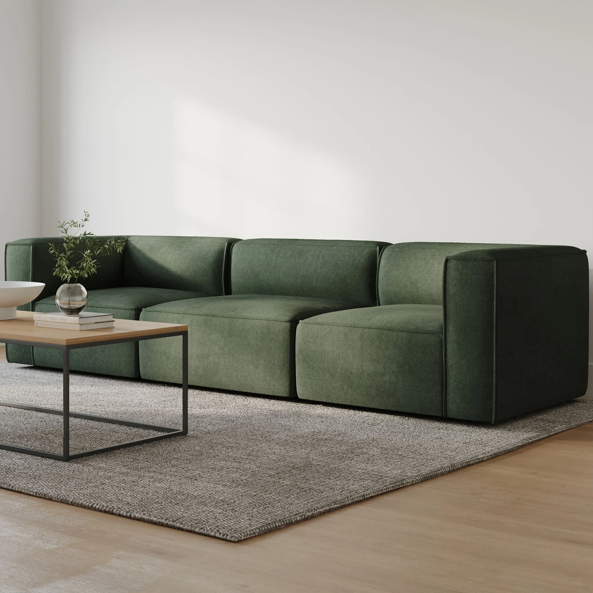 Groven 3 Seats Sofa - Hippo88 1