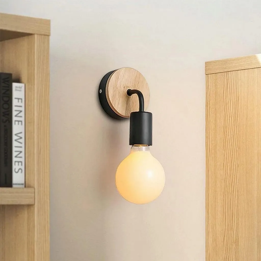 Wall Lamp - Beige & Black YL82-2B 1