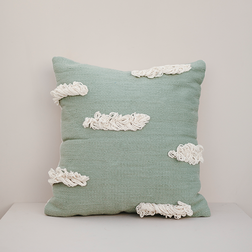 Green Stratus Cushion 0