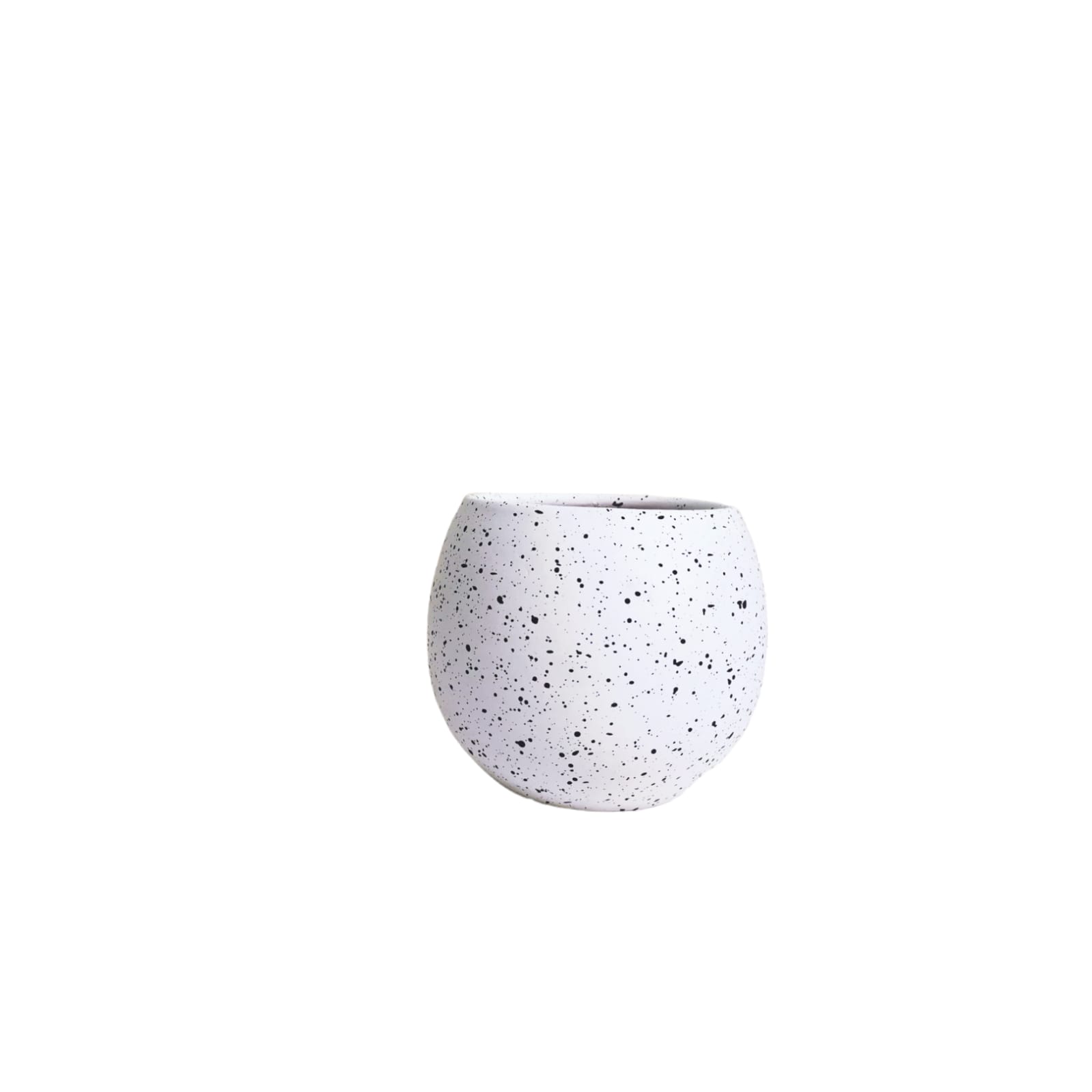 White Terrazzo Decorative Plant Pot - 40 cm 0