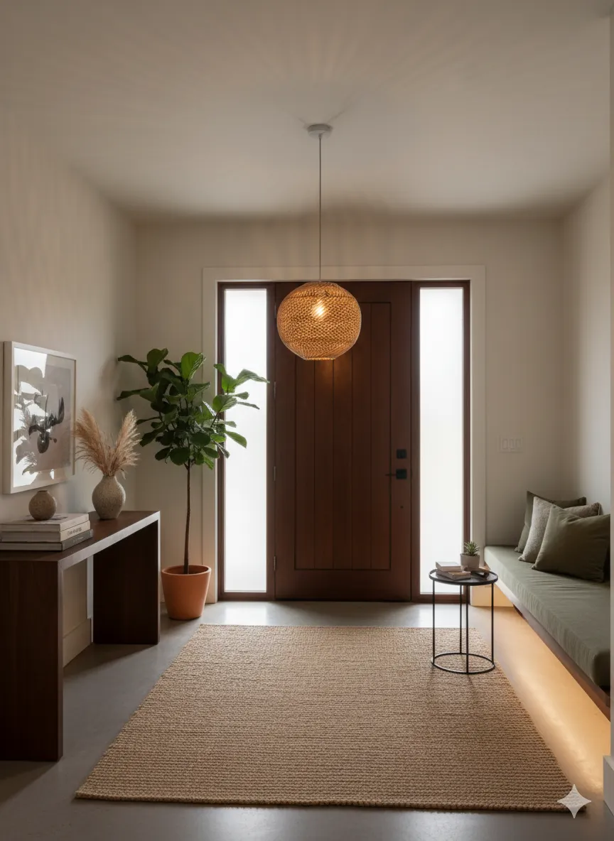 Robyn Modern Ceiling Lamp Bamboo YLM043 2