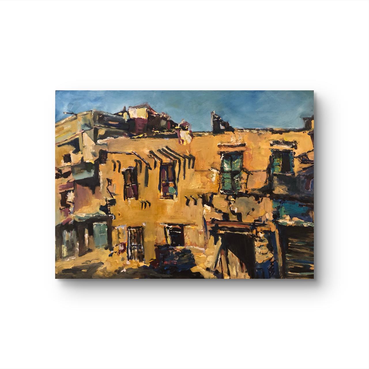 Hand drawing Oil painting 1
