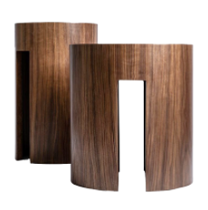 Kenya Side Table Set of 3 (Veneer) 0