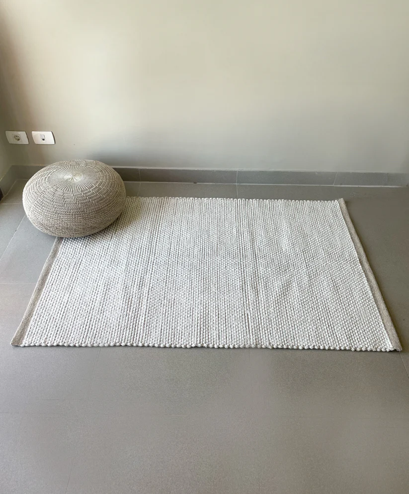 Morelia Handwoven Jute & Cotton Rug 2