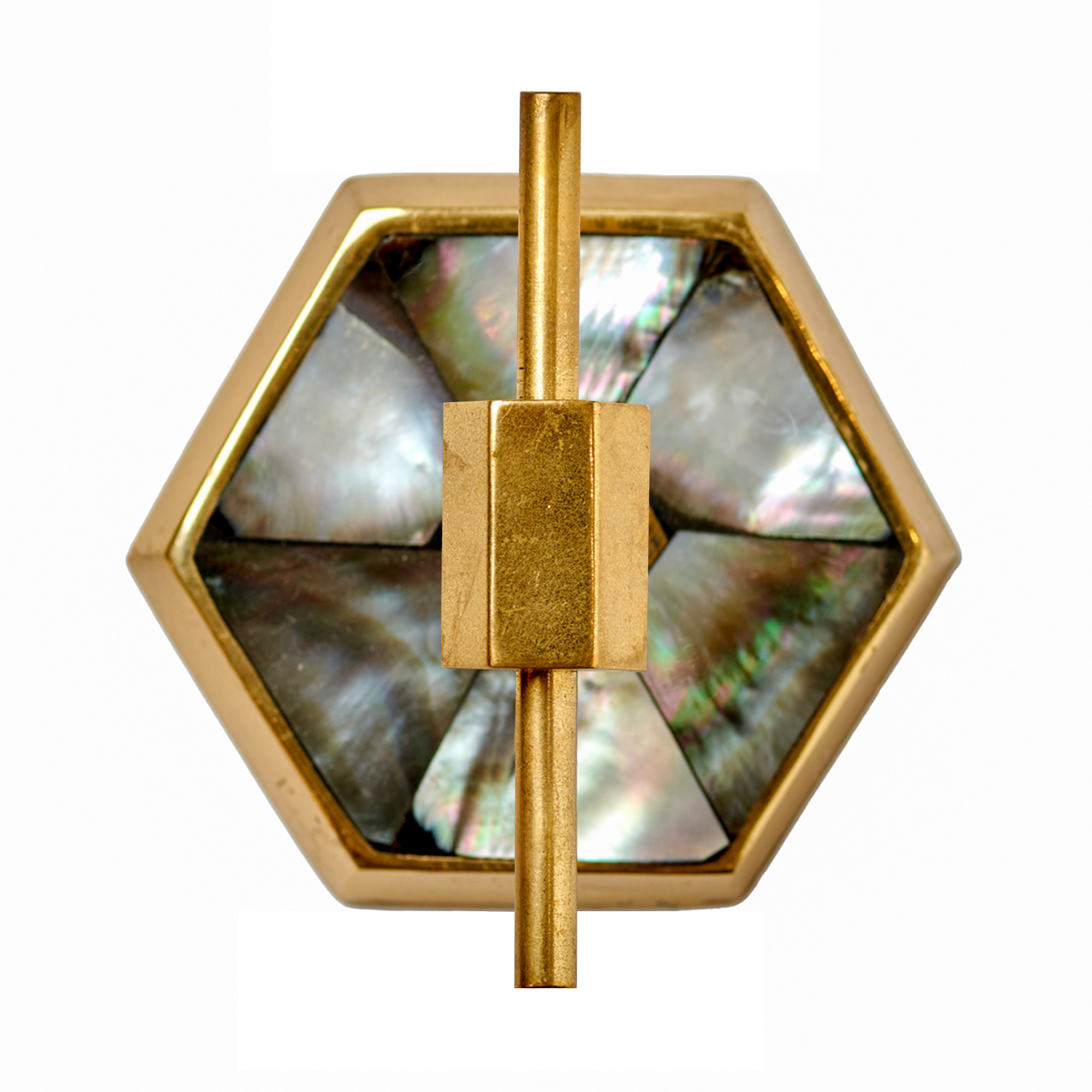 Hexagon Metallic Hanger 1
