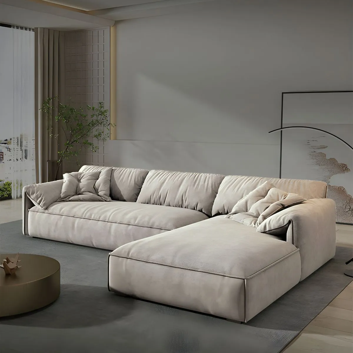 Nelly L - Shape Sofa - Hippo 220 1
