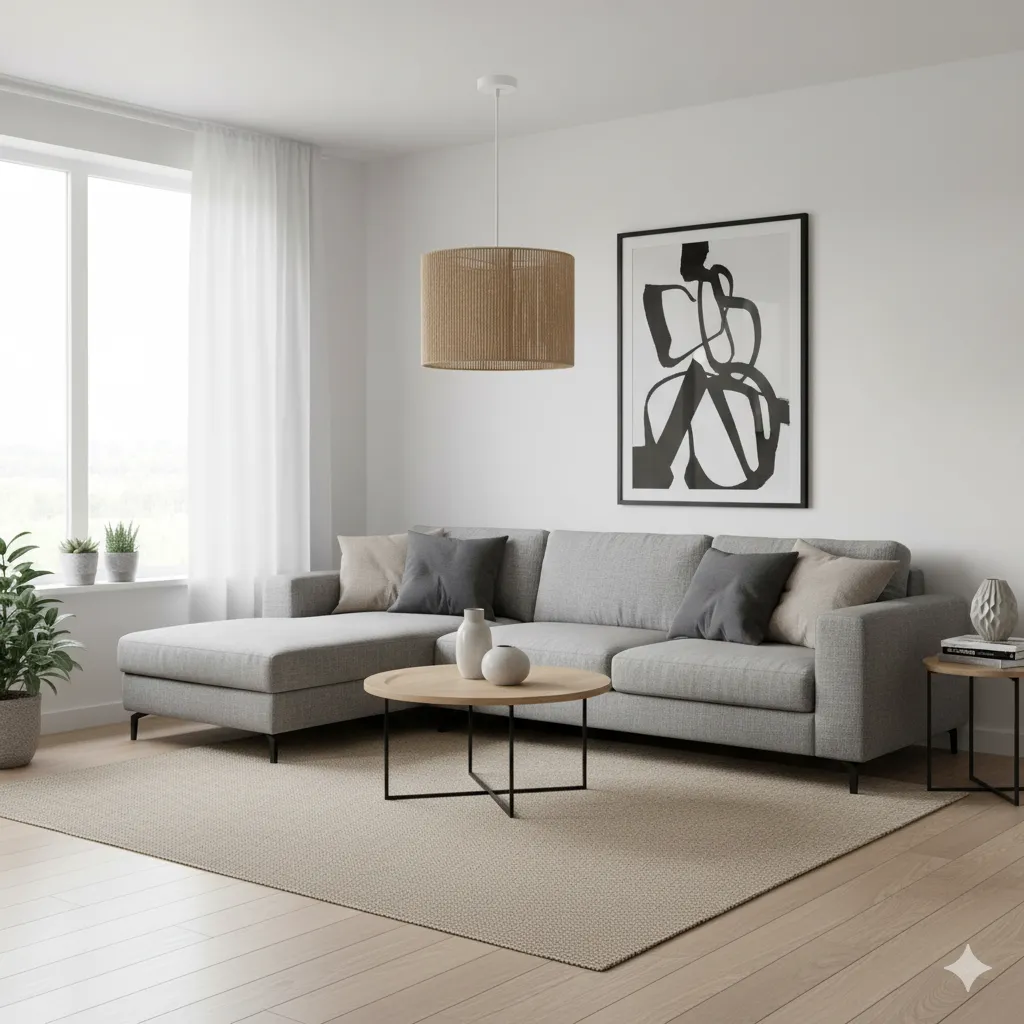 Grando Boho Light Beige Chandelier - M037 2