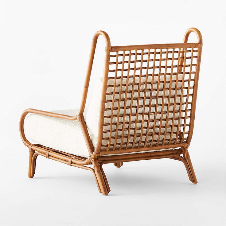Bamboo Lounge Chair With Cushions 2