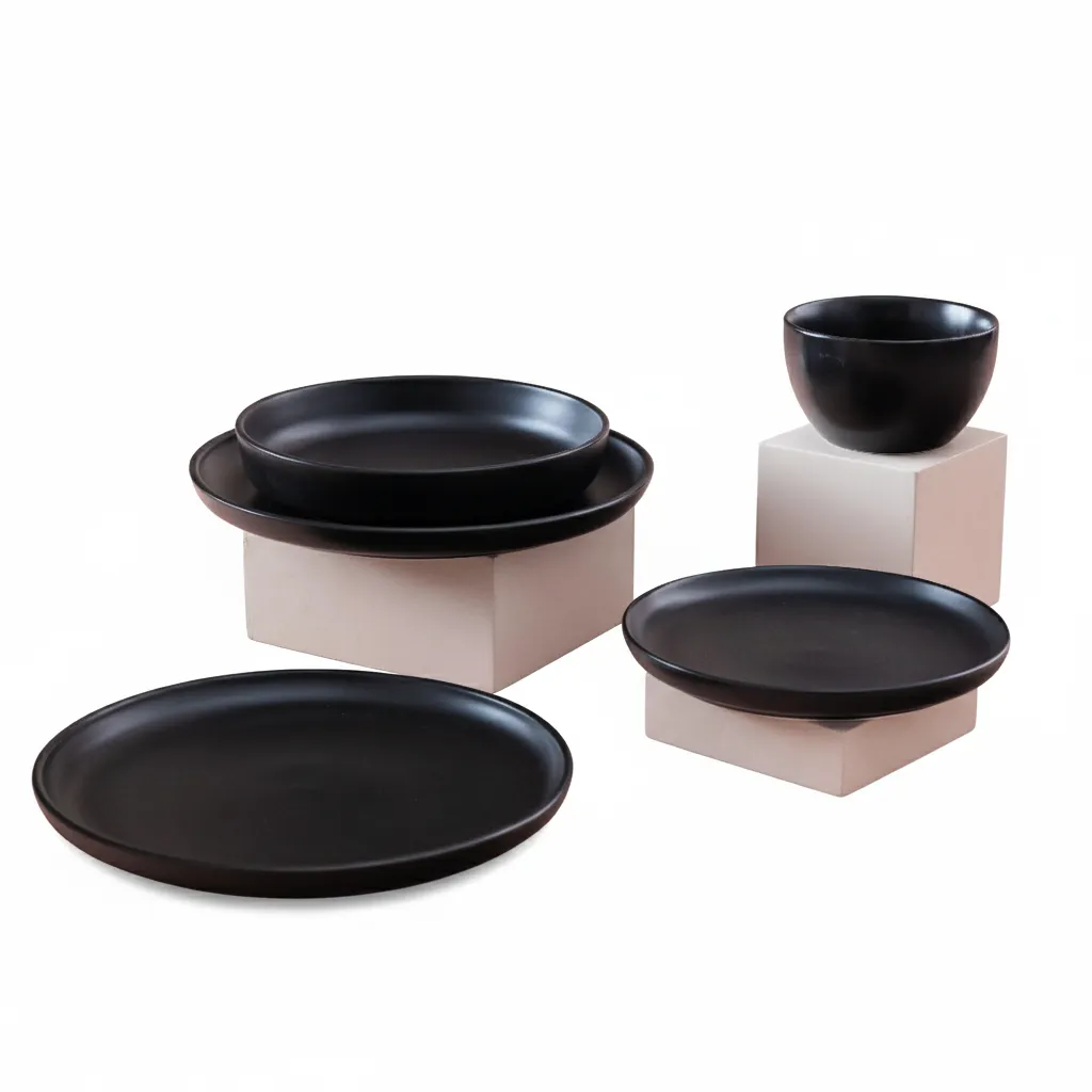 Midnight Elegance Dinner Set 0