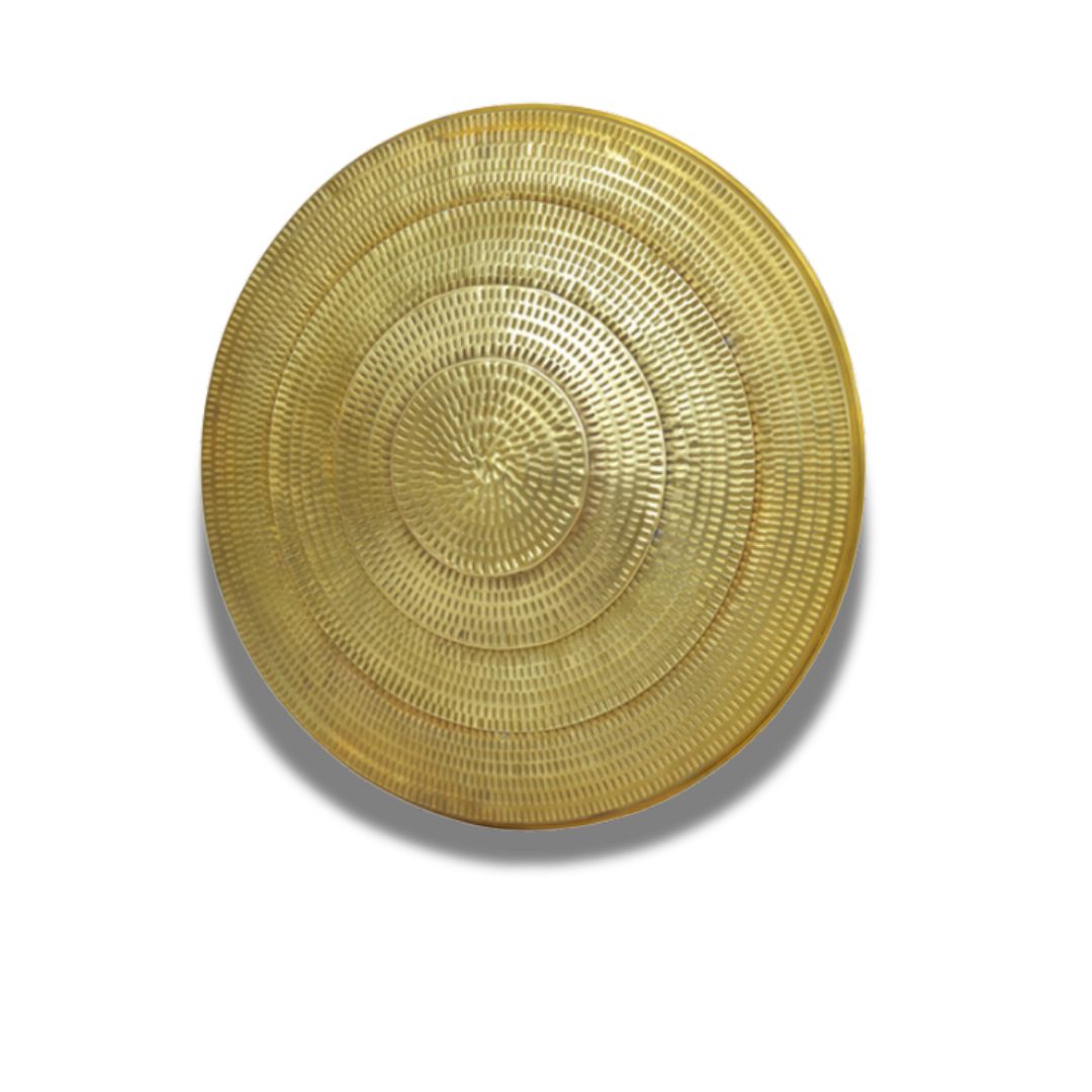 Layered Brass Plate I 0
