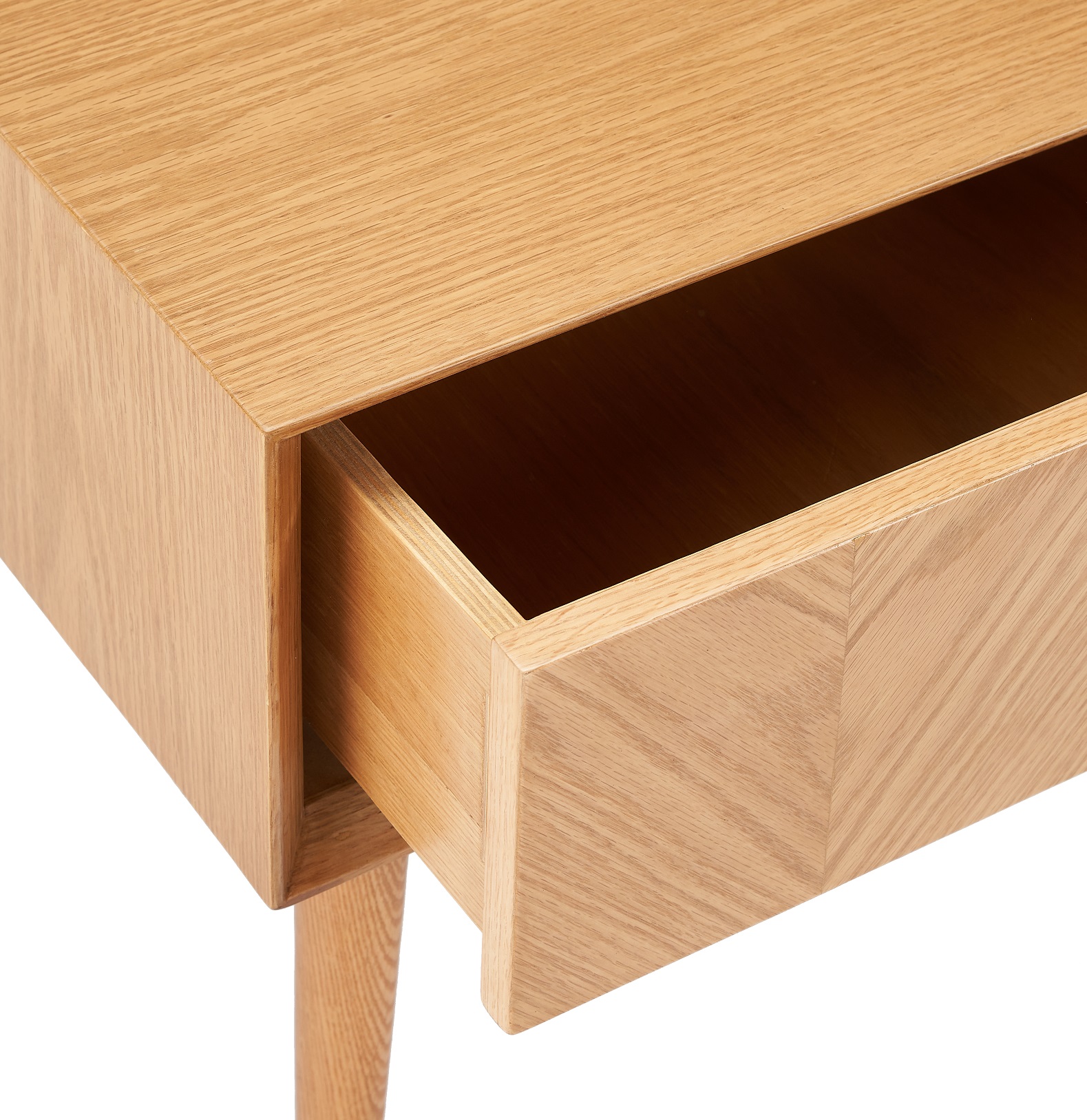 Night Table with Slanted Legs & 1 Drawer 2