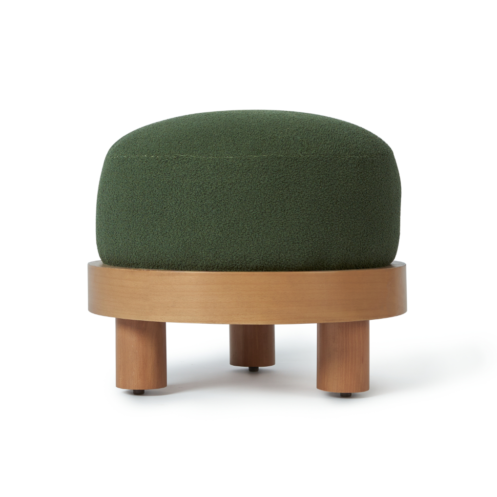 Poached Stool - Sage Green 0