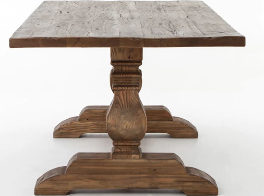 Pacha Reclaimed Wood Farmhouse-Style Dining Table 2
