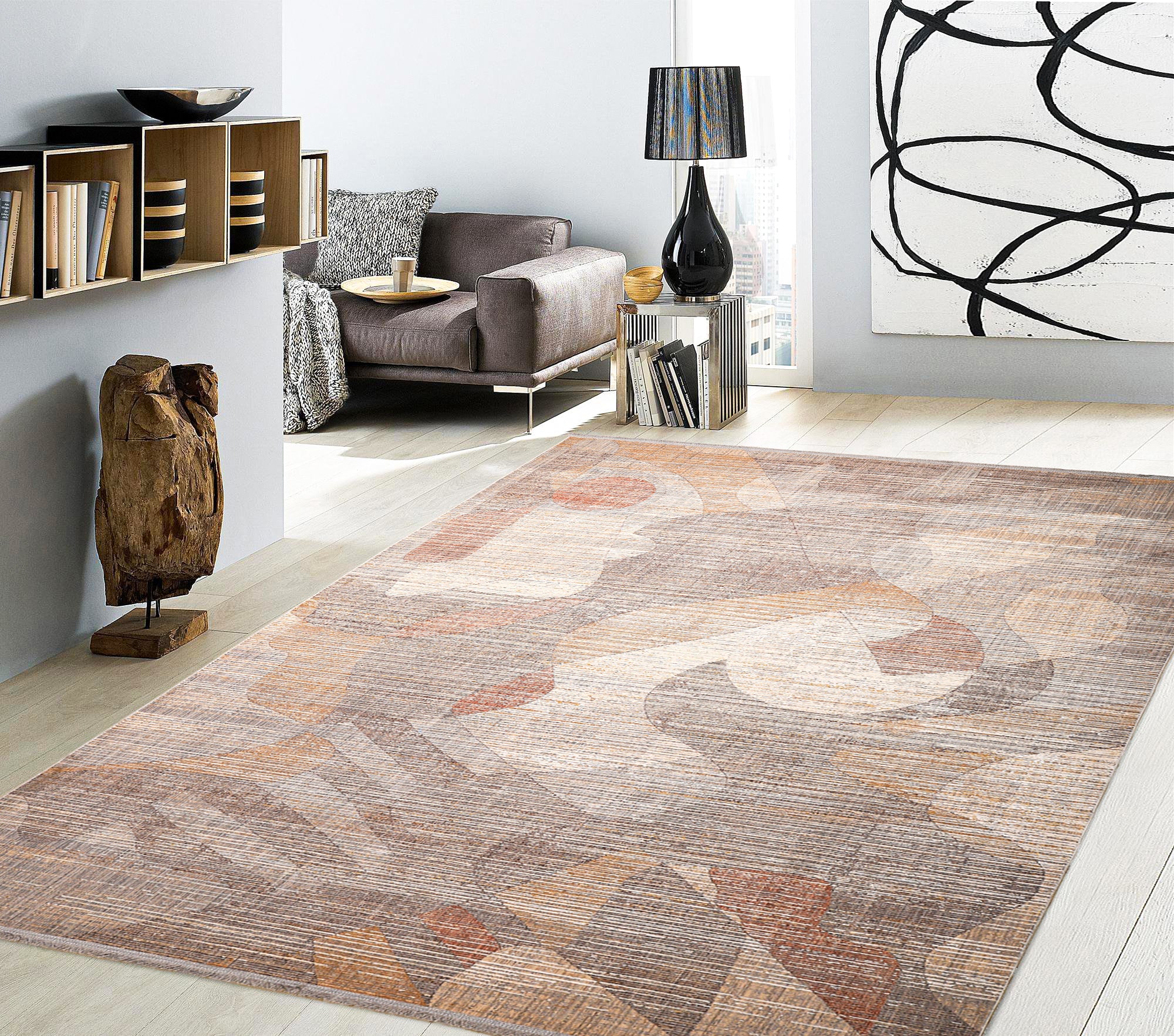 Demi Turkish Bamboo Silk Rug 3