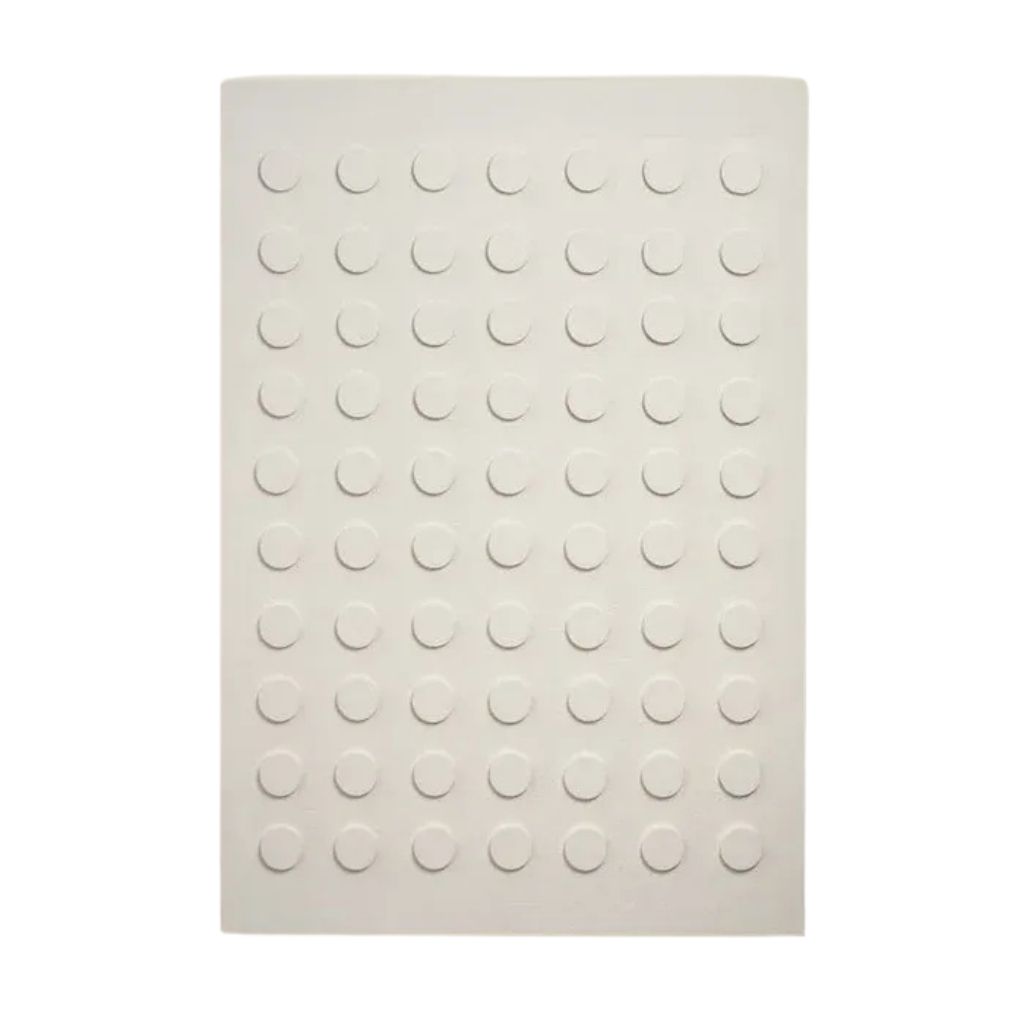 Dots Wall Art - Minimalist Grid of Fiberglass Relief 0