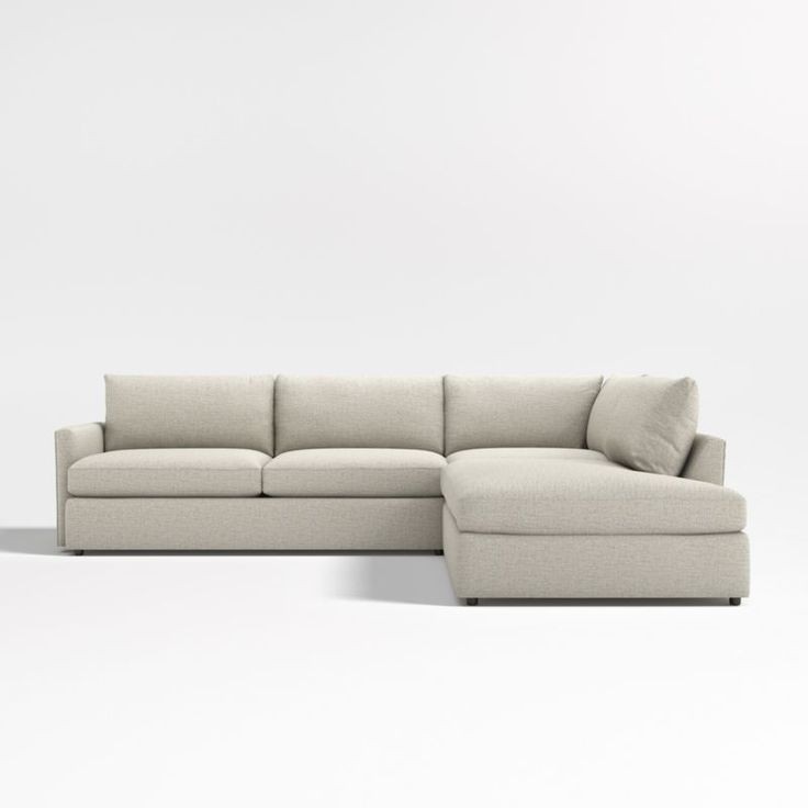 Kipton Red Beech Wood Sectional Sofa With High-Density Upholstery 0