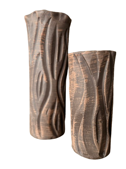 Derevo Duo Pottery Vases 1