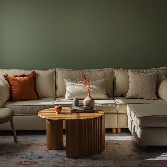 Realm Sphere Middle Table - Round Shape - Wooden Structure 1