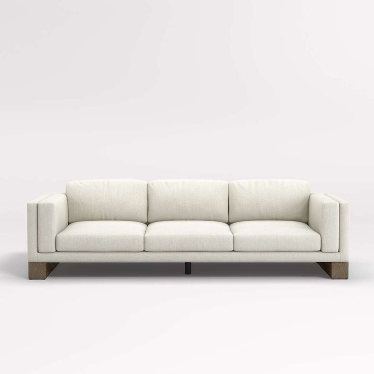 Camilla Sofa with Red Beech Wood Legs 0