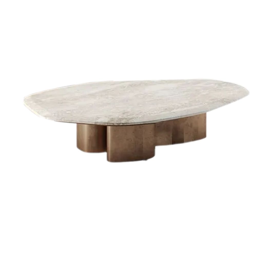 Ragali Coffee Table With Marble Top 0