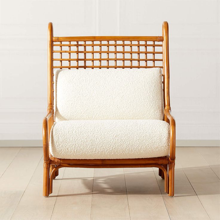 Bamboo Lounge Chair With Cushions 4