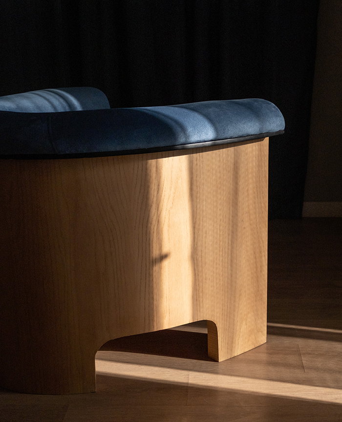 Nordica Lova Armchair - Upholstered in Back & Seat 5