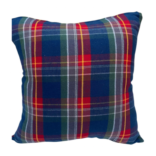 Cozy Charm of Plaid Cushion 0