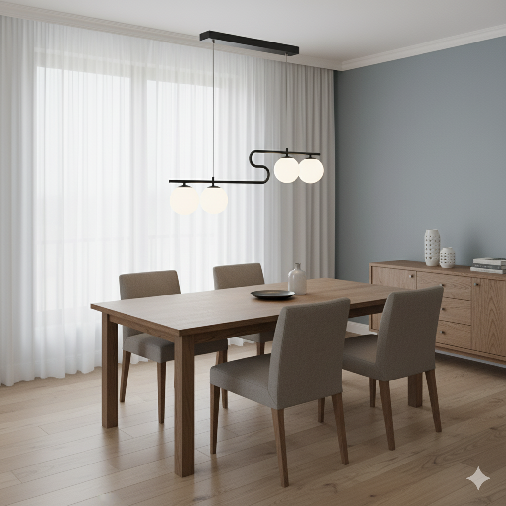 Ceiling Lamp Black And White - YL775 1