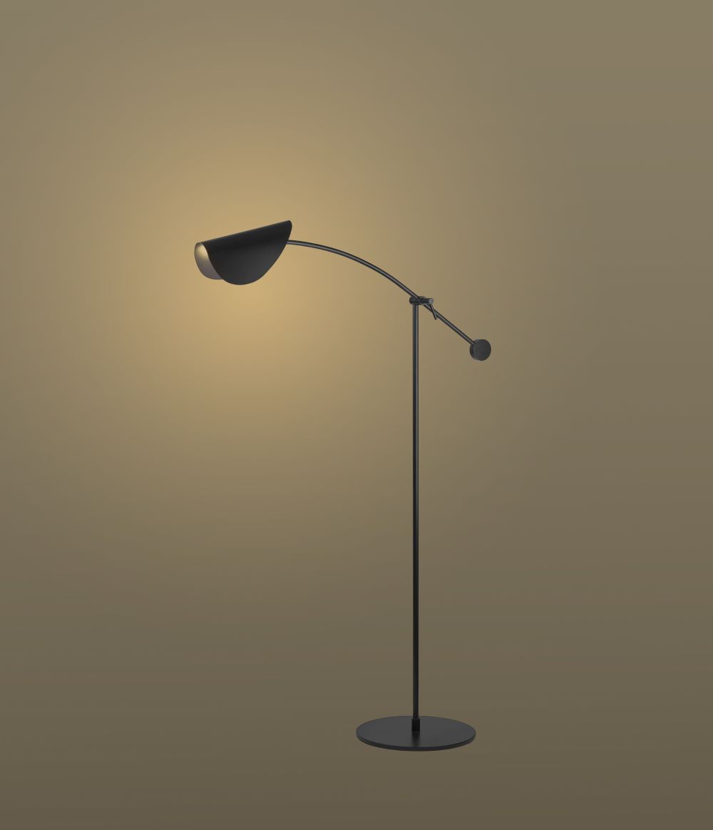 Black Lafayette Floor Lamp 0