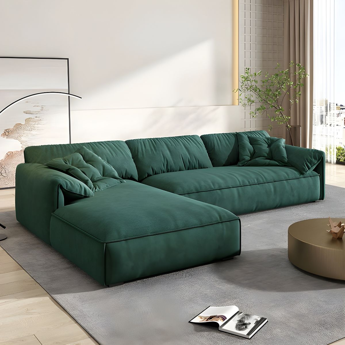 Nelly L - Shape Sofa - Hippo 220 4