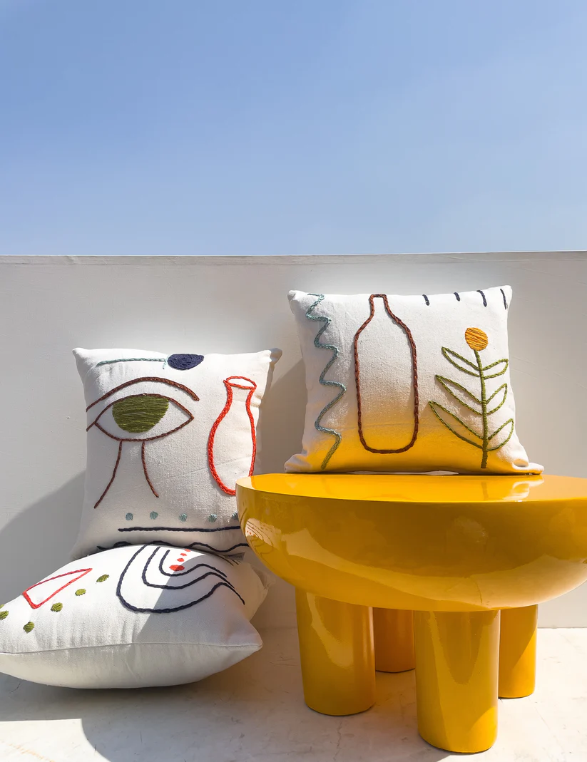 Contemporary Sun Cushion set 0