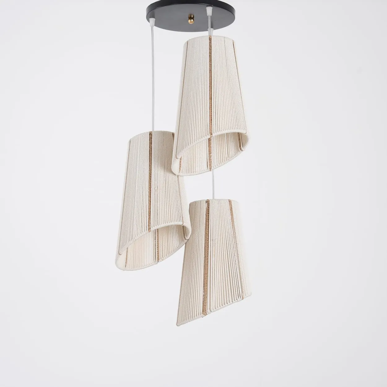 boho Ceiling Lamp- makramya 2