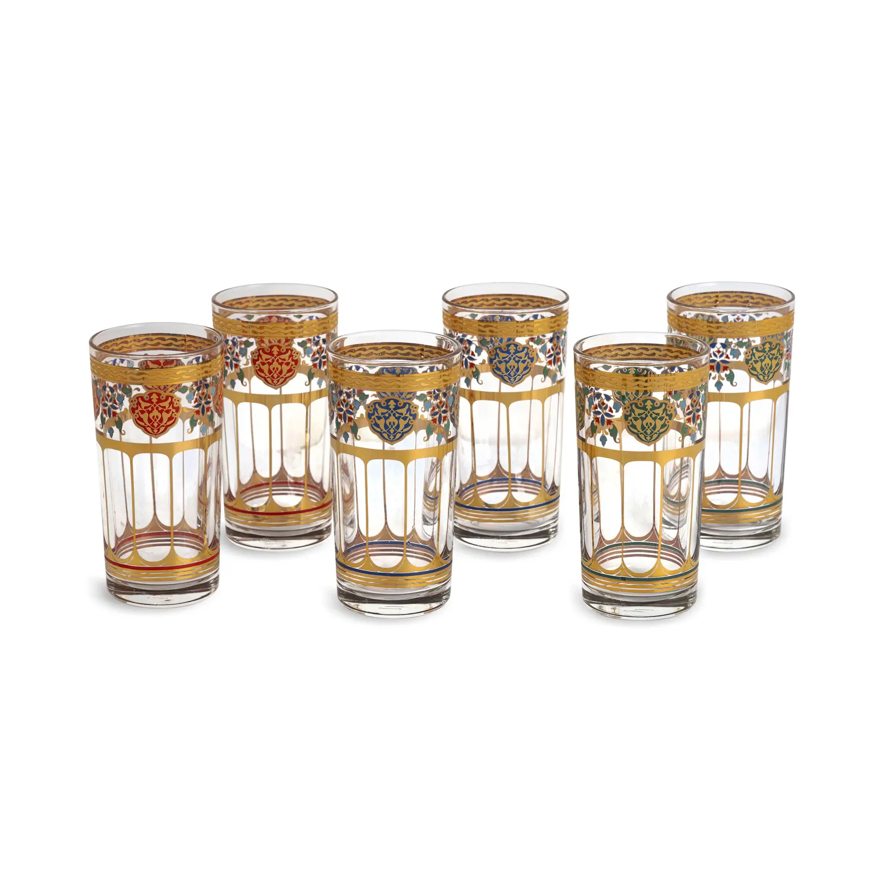 Ramadan Glass Cups - Set of 6 image