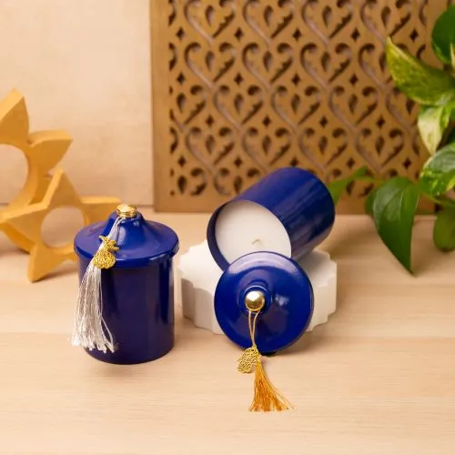Caramelized Vanilla Scented Pyramid Candle Cup 2