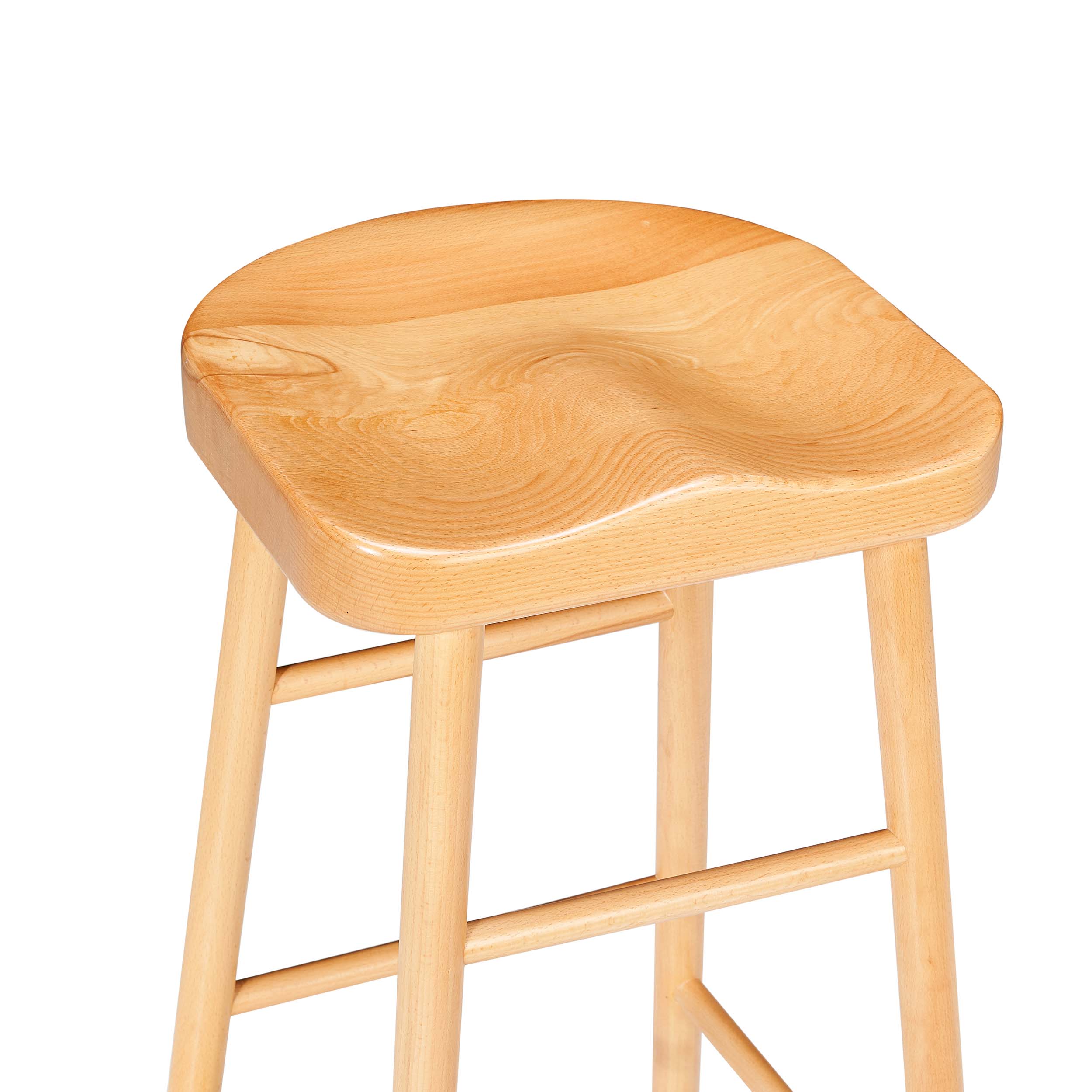 Wooden Bar Stool 2