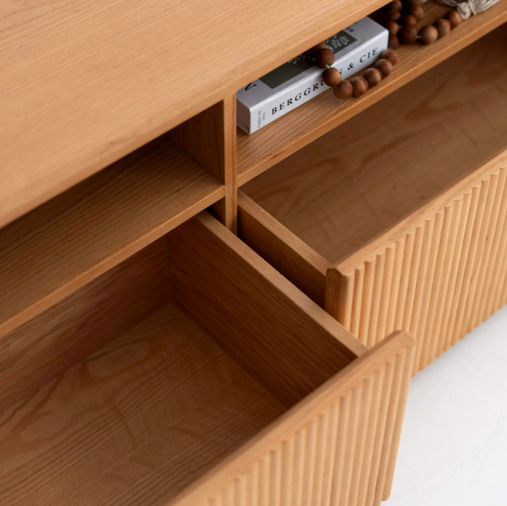 Merit TV Unit - Storage Units & Shelves - Durable Wood 2