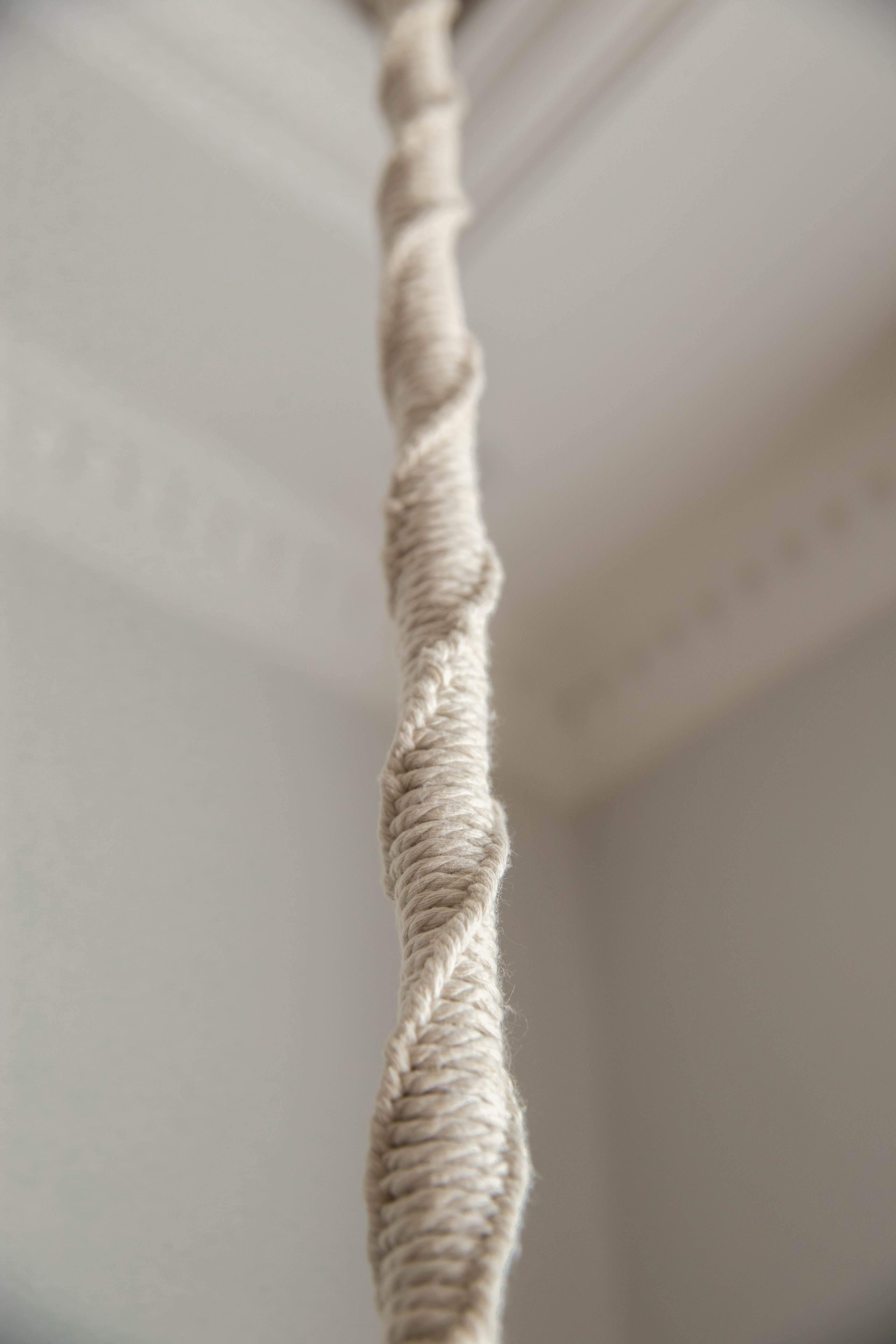 Long Half Spiral Hanging Planter 3