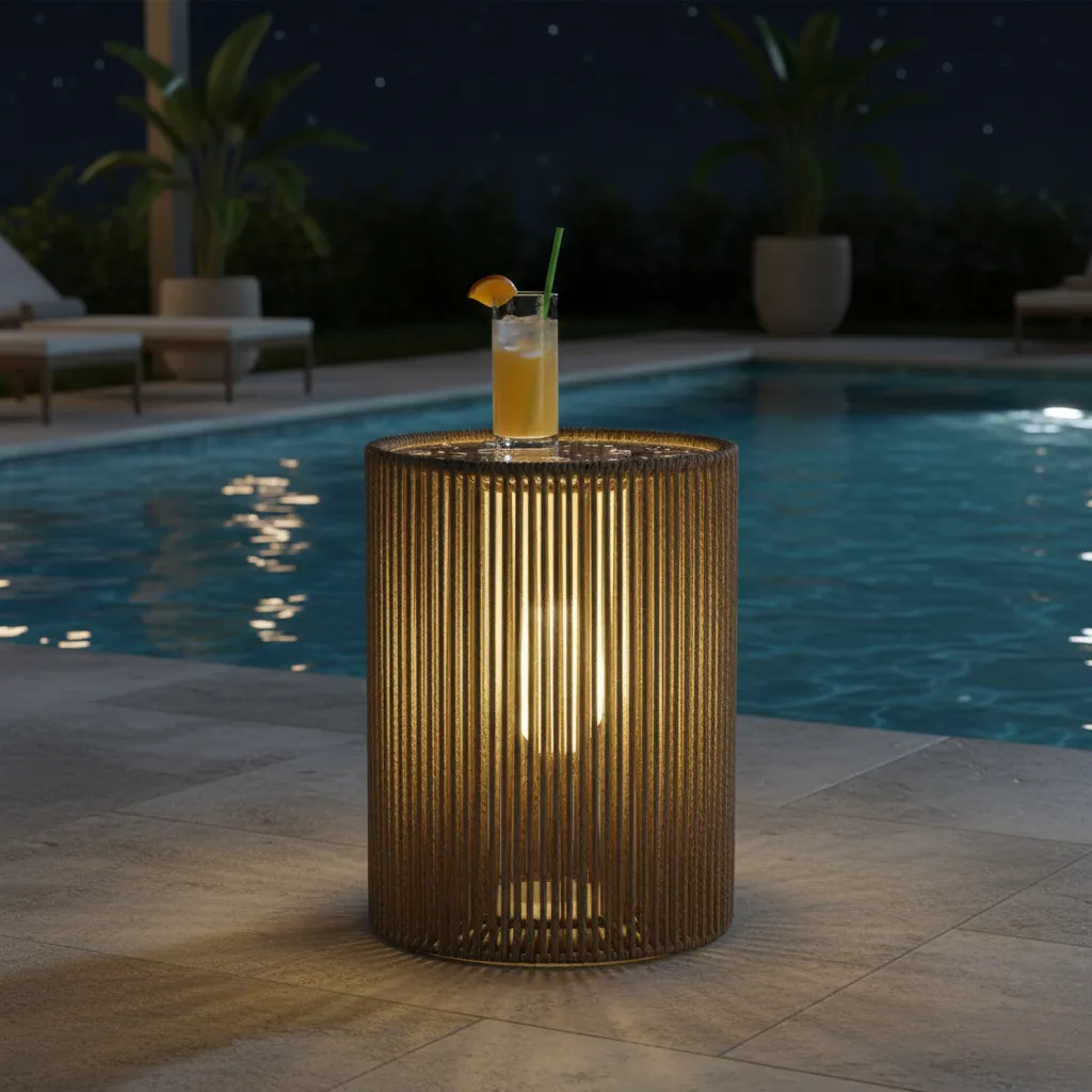 Ropes Table With Round Top 1